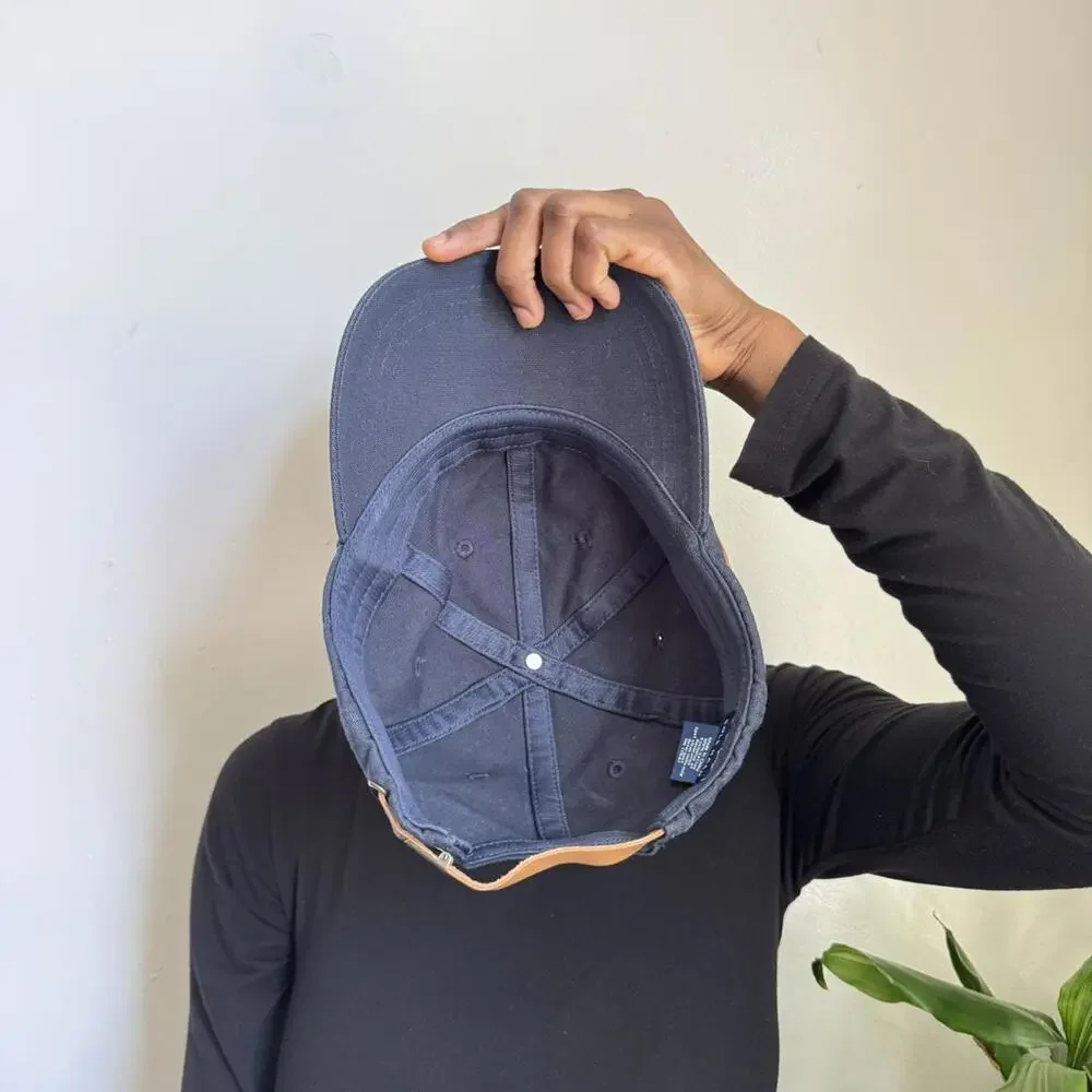 Vintage Cole Haan black adjustable cap one size‎